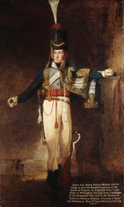 Porträtt av kapten, senare överstelöjtnant, Henry Francis Mellish