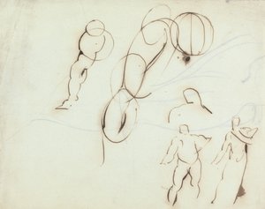 Figurstudier av Benjamin Robert Haydon
