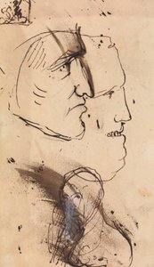 Porträttstudier av Benjamin Robert Haydon
