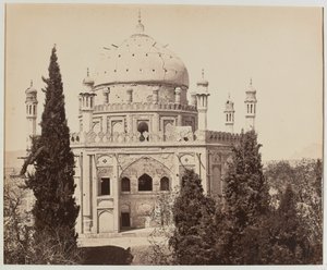 Ahmed Shahs grav, från Khirka Sharif