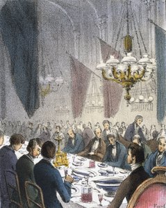 Mat, från kräftdjur och reptiler i grafiska illustrationer av djur - visar deras användbarhet för människan i deras anställning under livet och användningen efter döden, ca 1845