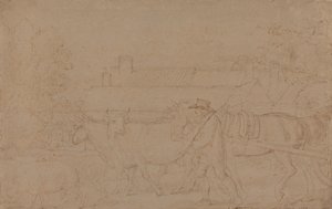 En gård nära Windsor av Benjamin West