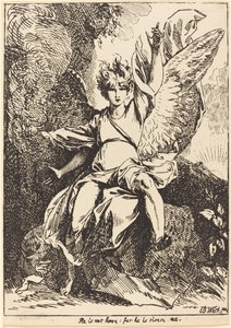Uppståndelsens ängel av Benjamin West