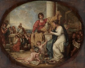British Manufactory - En skiss av Benjamin West