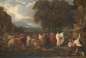 Cicero upptäcker Arkimedes grav, 1804