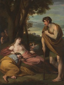 Cymon och Iphigenia av Benjamin West