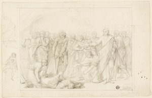 Ananias död av Benjamin West