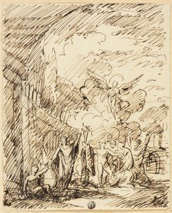 Figurer i landskap av Benjamin West