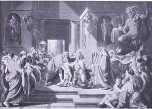 Hannibal svär evig fiendskap mot Rom av Benjamin West