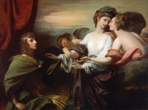 Helen förd till Paris av Benjamin West