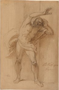 Studie till korsfästelsen av Benjamin West