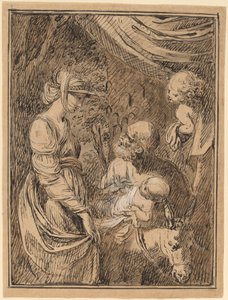 Flygningen till Egypten av Benjamin West