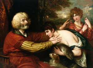 Tobias återkomst av Benjamin West