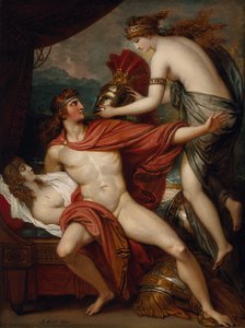 Thetis bär rustningen till Akilles av Benjamin West