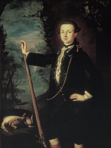 Thomas Mifflin (1744-1800), ca 1757-59 (olja på duk) av Benjamin West