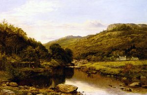 En fin eftermiddag i norra Wales av Benjamin Williams Leader