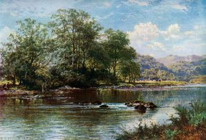 Strömmen i sommartid, 1887, 1912. av Benjamin Williams Leader