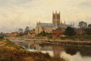 Worcesters katedral, 1897