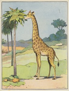 Giraff av Benjamin Rabier