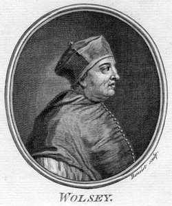 Thomas Wolsey c1475-1530, engelsk statsman.