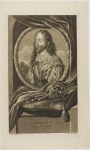 Karl I, kung av England av Benoit Audran I