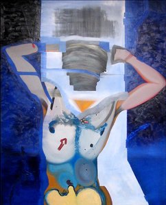 Homme libre, 2006 (olja och akryl på duk) av Benoit Erwann Boucherot