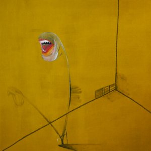 La colère, panel 2, 2016 (olja och akryl på duk) av Benoit Erwann Boucherot