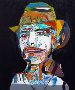 Surportrait : Marcos Alejandro Rosas Jassan, 2014 (olja på duk)
