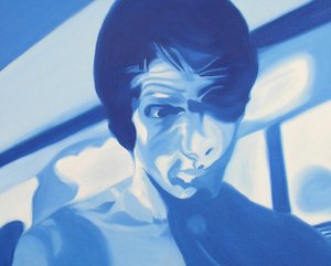 Surportrait : Sébastien, 2005 (olja på duk) av Benoit Erwann Boucherot