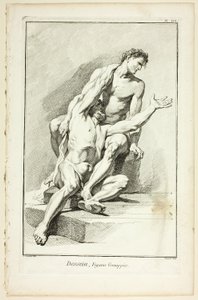 Design: Grouped Figures, från Encyclopédie av Benoit Louis Prevost
