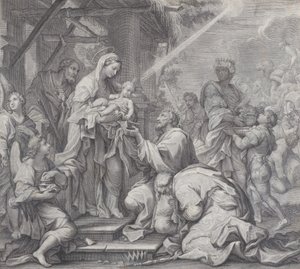 Magiernas tillbedjan, 1714-24. av Benoît Farjat