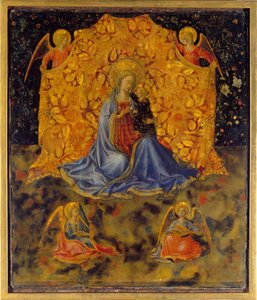 Madonna av ödmjukheten Madonna av ödmjukheten, ca. 1450.