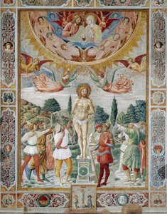 S:t Sebastians martyrskap av Benozzo di Lese di Sandro Gozzoli