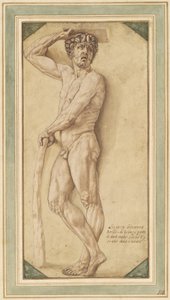En Satyr av Benvenuto Cellini
