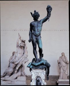 Perseus med huvudet av Medusa, 1545-54 (brons)