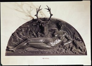 The Nymph of Fontainebleau, 1542 (brons)