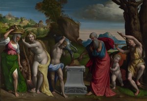 Ett hedniskt offer, 1526