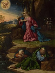 Kval i trädgården, mellan 1520 och 1539 av Benvenuto Tisi da Garofalo