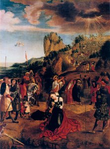 Sankta Katarinas martyrskap, 1500-talet. av Bernard van Orley