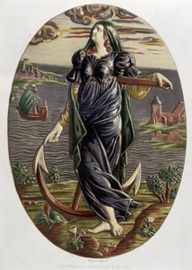 Hope - Keramikfat, i "The work of Bernard Palissy" av C. Delange och C. Borneman, Paris