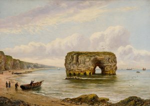 Marsden Rock, ca 1880-1900 (olja på duk)