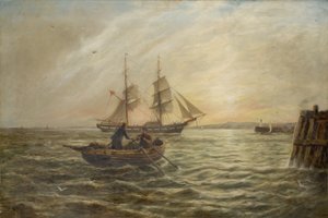 Seascape (duk på olja)