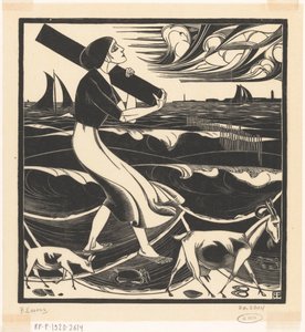 Strand (originaltitel) av Bernard Essers (signed by artist)