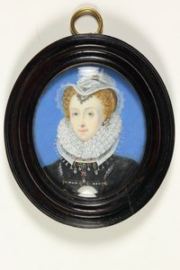 Drottning Elizabeth I (emalj)