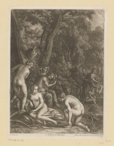 Actaeon och Diana Actaeon och Diana (titel på objekt) av Bernard Lens (I)