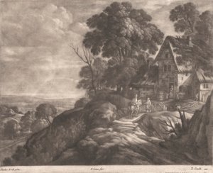 Holländsk bondgård av Bernard Lens