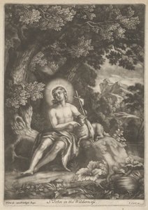 Johannes i vildmarken av Bernard Lens