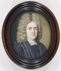 Pastor Dr. Harris (wc och gouache över grafit på elfenben)