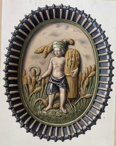 Reapers - Tallrik av Bernard Palissy av Bernard Palissy
