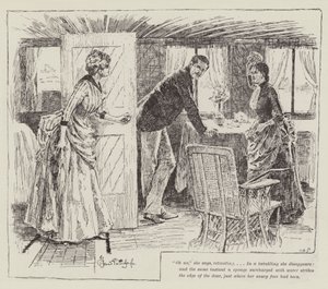 The Strange Adventures of a House-Boat, av William Black av Bernard Partridge